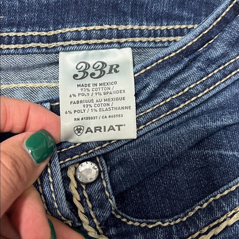 Ariat Ruby women’s Jeans /Size 33 R - Picture 6 of 16